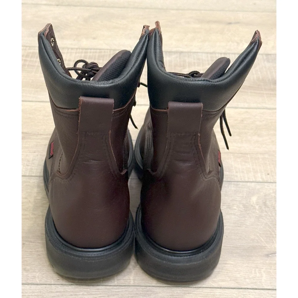 NEW RED WING 3508 SUPERSOLE 2.0 8-INCH CSA SAFETY TOE BOOTS SZ 9.5 D